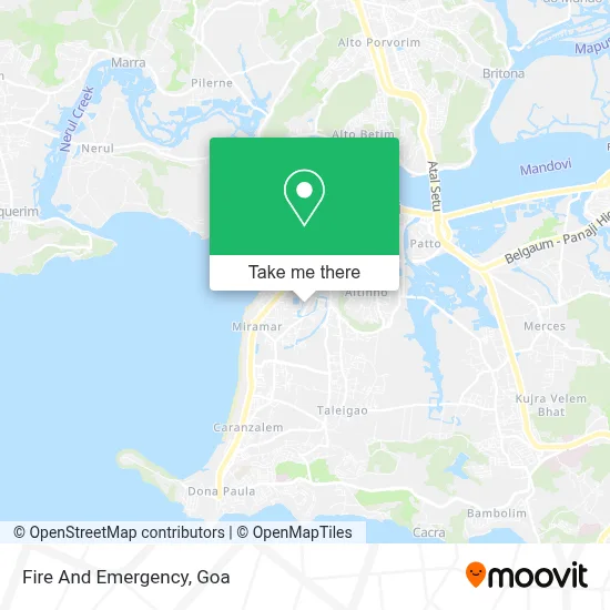 Fire And Emergency map
