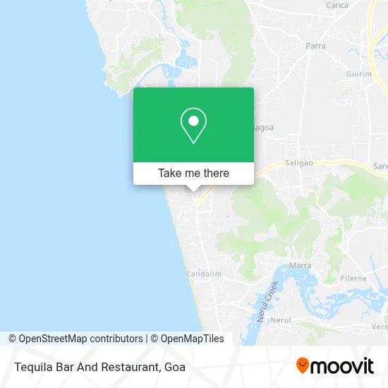 Tequila Bar And Restaurant map