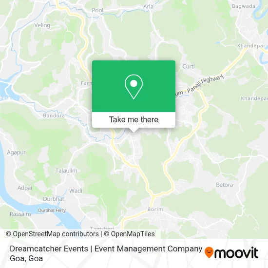 Dreamcatcher Events | Event Management Company Goa map