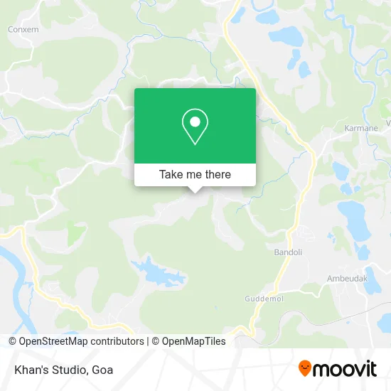 Khan's Studio map