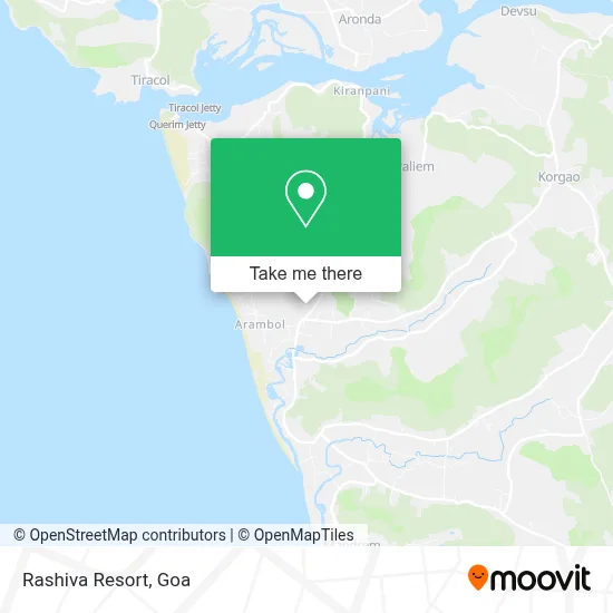 Rashiva Resort map