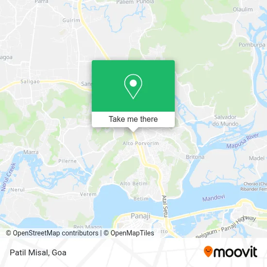 Patil Misal map