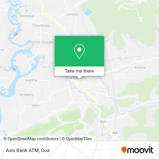 Axis Bank Atm map