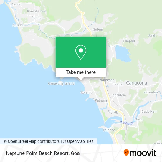Neptune Point Beach Resort map