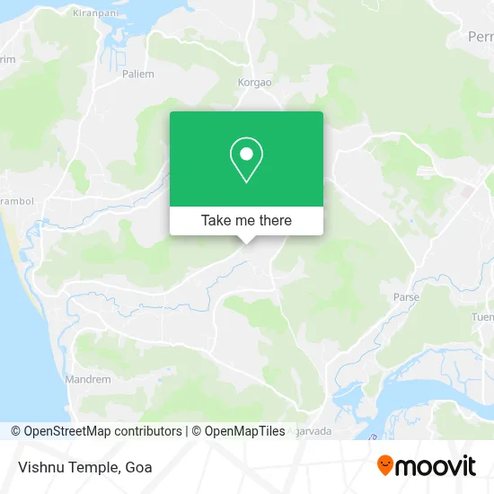 Vishnu Temple map