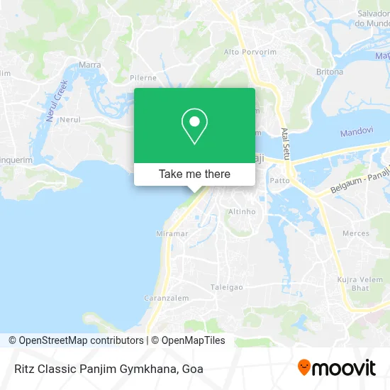 Ritz Classic Panjim Gymkhana map