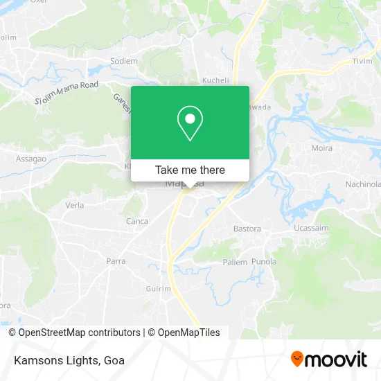 Kamsons Lights map