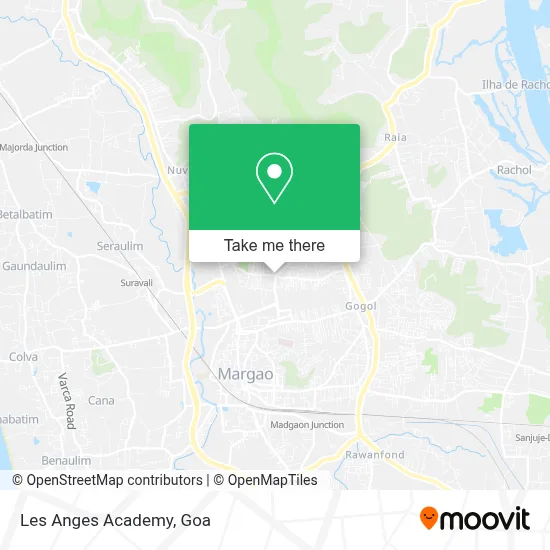 Les Anges Academy map