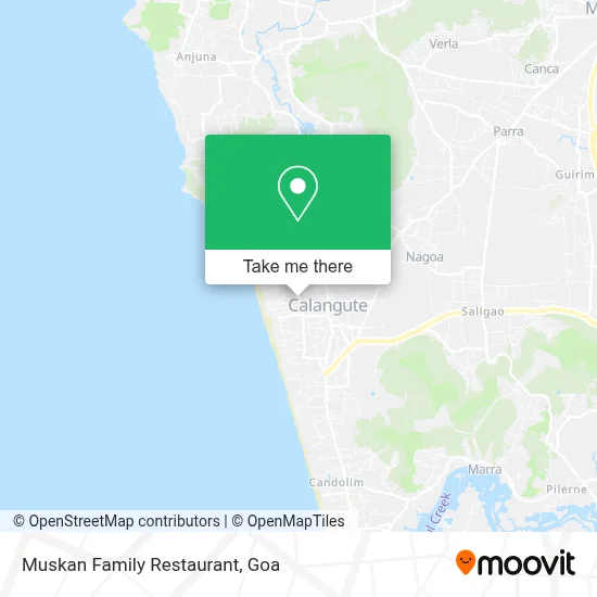 Muskan Family Restaurant map