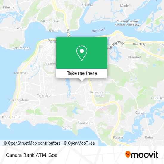 Canara Bank Atm map