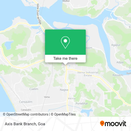 Axis Bank Branch map