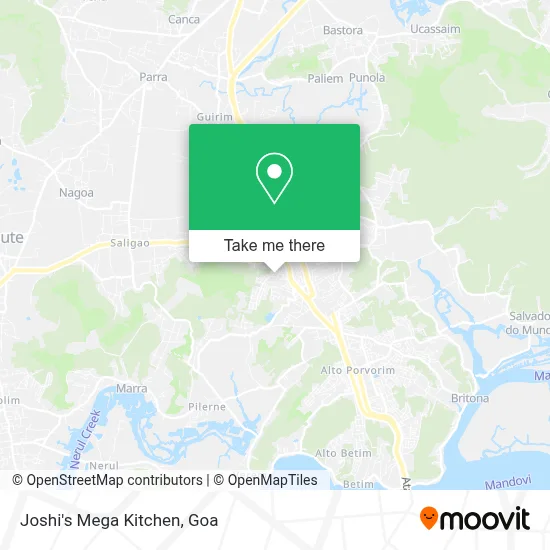 Joshi's Mega Kitchen map
