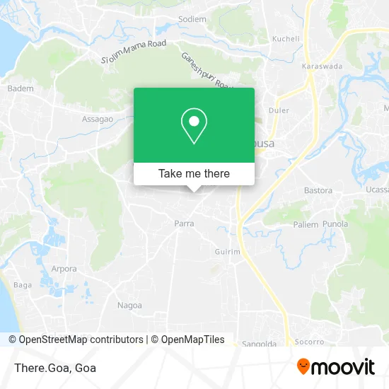 There.Goa map