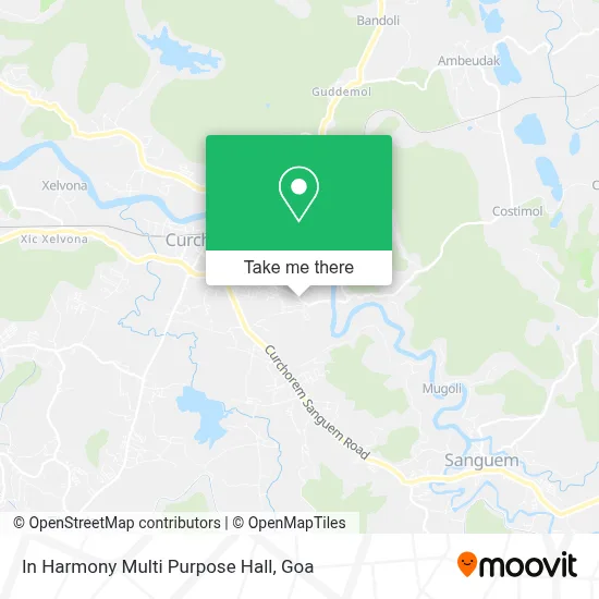 In Harmony Multi Purpose Hall map