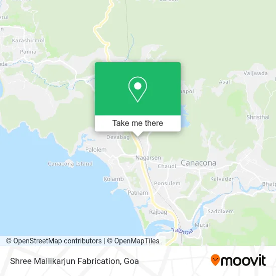 Shree Mallikarjun Fabrication map