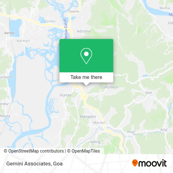 Gemini Associates map