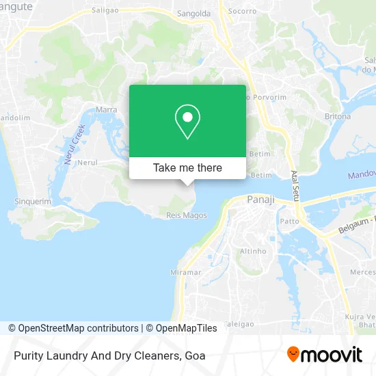 Purity Laundry And Dry Cleaners map