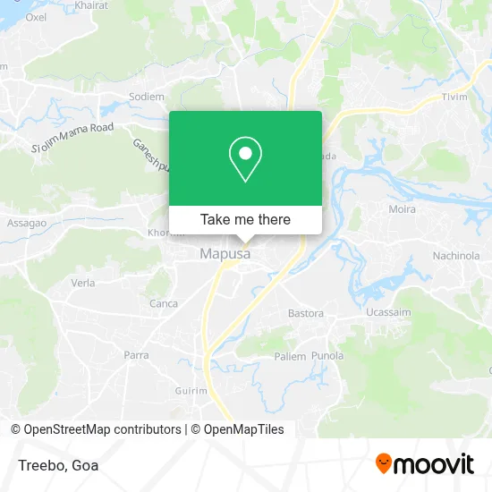 Treebo map
