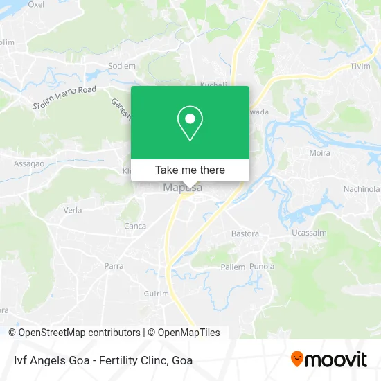 Ivf Angels Goa - Fertility Clinc map