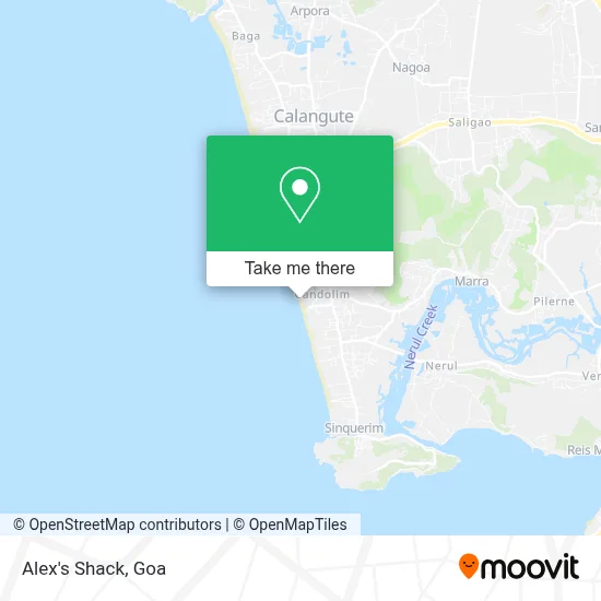 Alex's Shack map