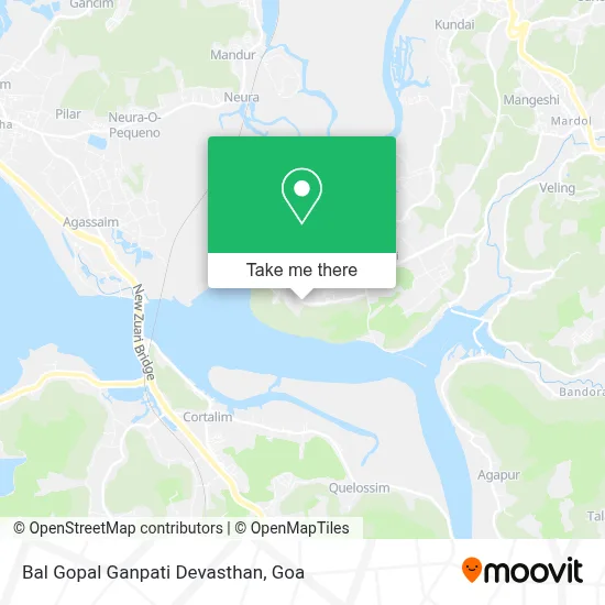 Bal Gopal Ganpati Devasthan map