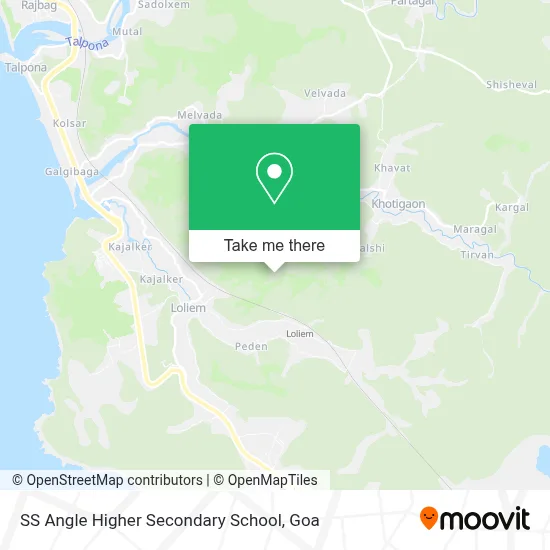 SS Angle Higher Secondary School map