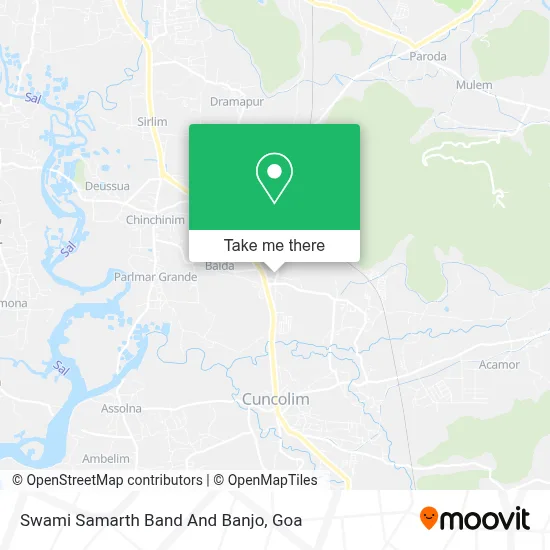 Swami Samarth Band And Banjo map