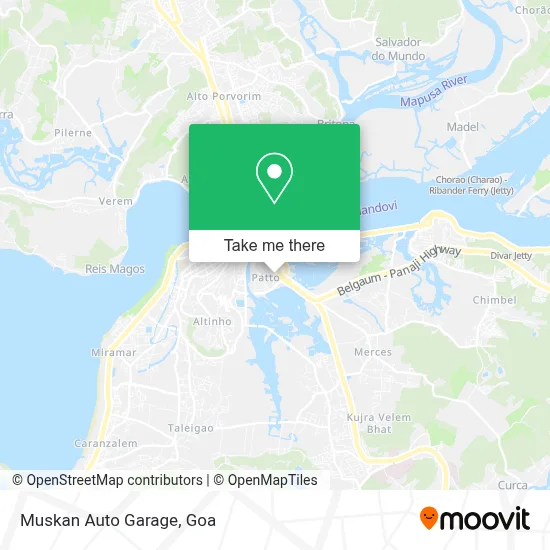 Muskan Auto Garage map