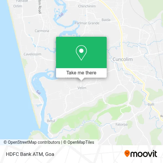 Hdfc Bank Atm map