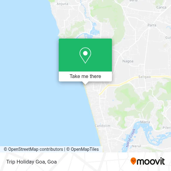 Trip Holiday Goa map