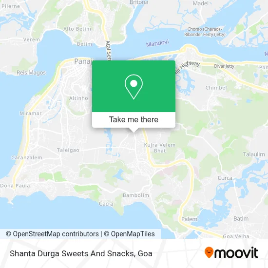 Shanta Durga Sweets And Snacks map