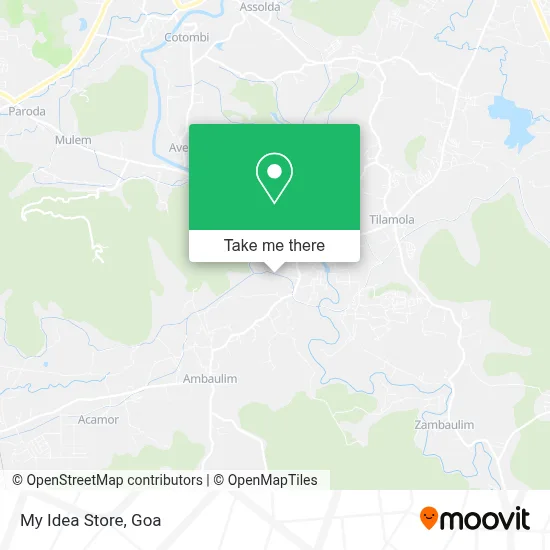 My Idea Store map
