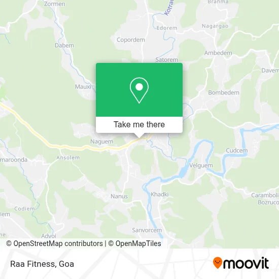 Raa Fitness map