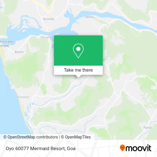 Oyo 60077 Mermaid Resort map