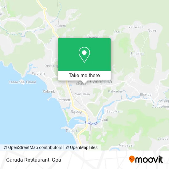 Garuda Restaurant map