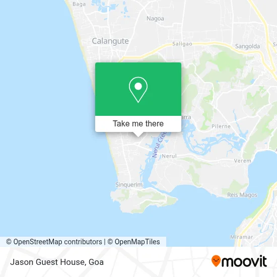 Jason Guest House map