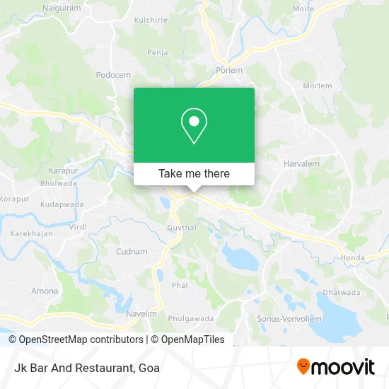 Jk Bar And Restaurant map