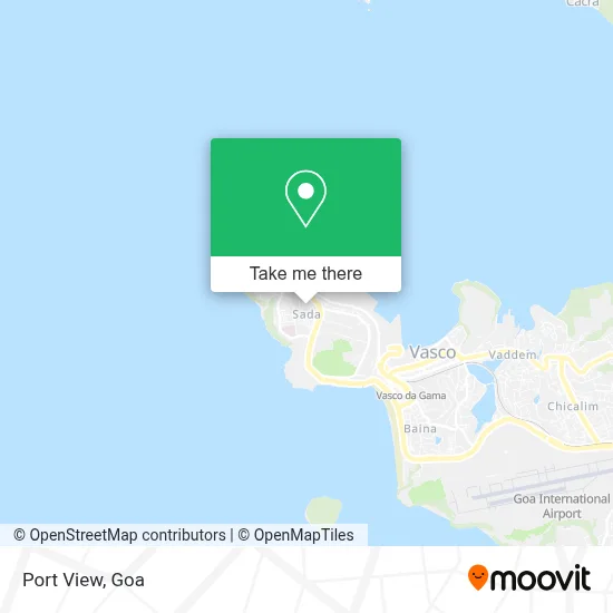 Port View map