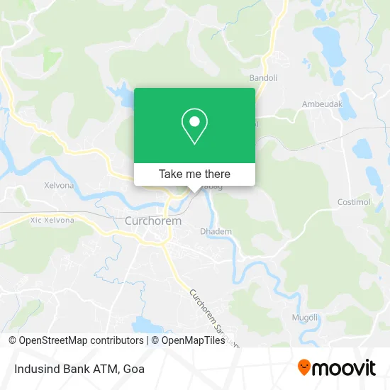 Indusind Bank Atm map