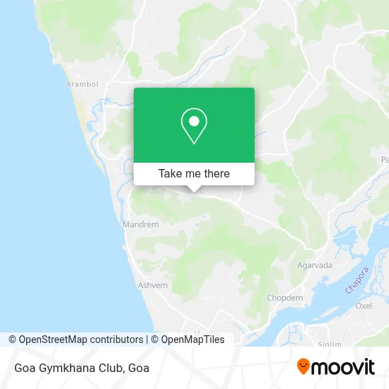 Goa Gymkhana Club map