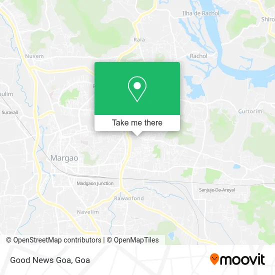 Good News Goa map