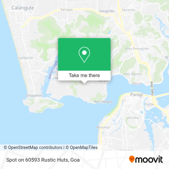 Spot on 60593 Rustic Huts map