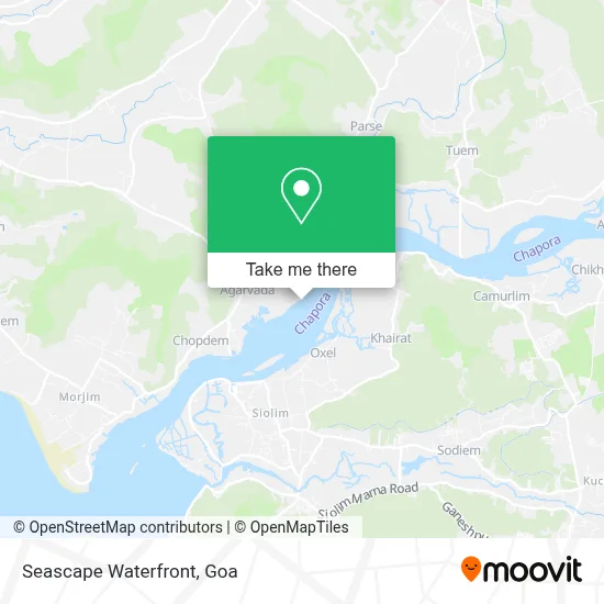Seascape Waterfront map