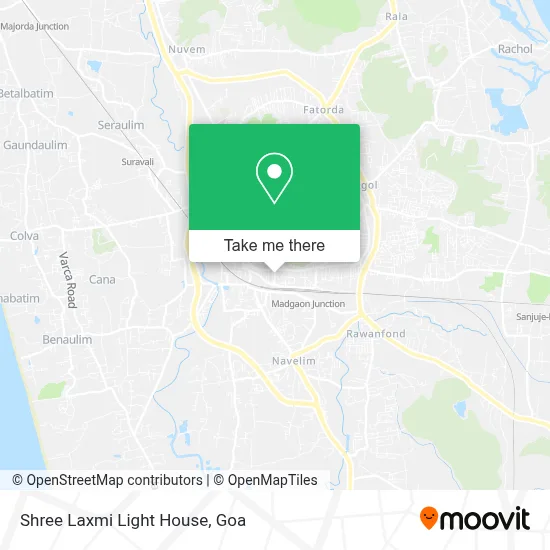 Shree Laxmi Light House map