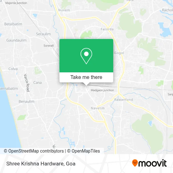 Shree Krishna Hardware map