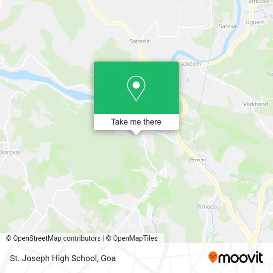 St. Joseph High School map