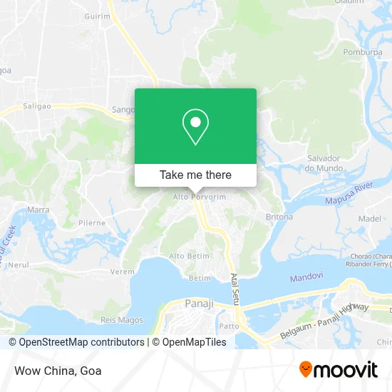 Wow China map