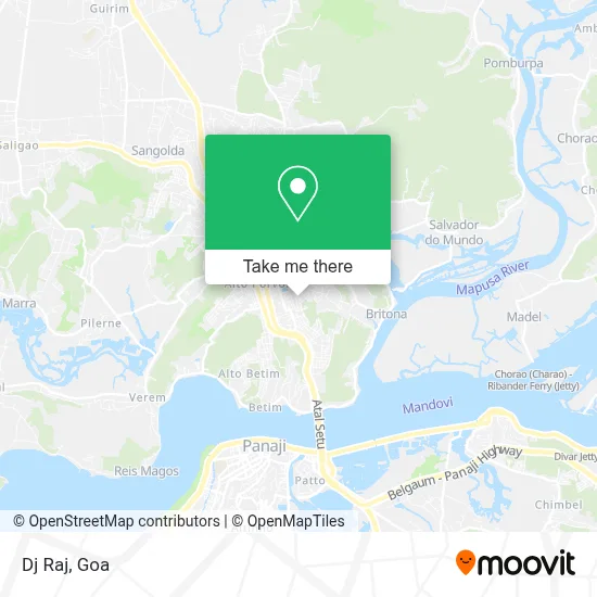 Dj Raj map