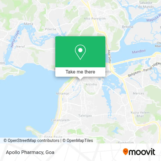 Apollo Pharmacy map