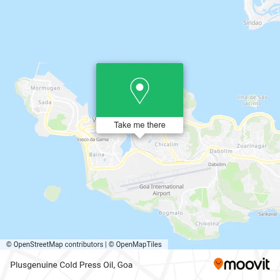 Plusgenuine Cold Press Oil map